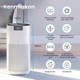 Air Purifier Luchtbevochtiger