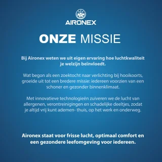 Aironex Luchtreiniger HEPA filter 40 m2