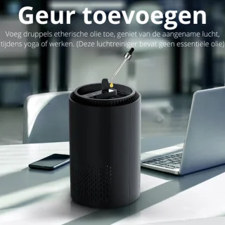 Allergie Luchtreiniger Air Purifier Zwart