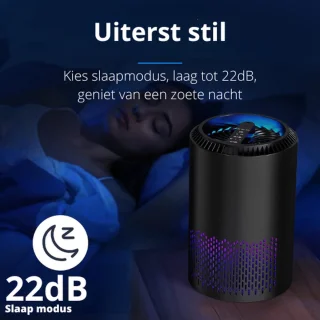 Allergie Luchtreiniger Air Purifier Zwart