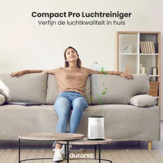 Auronic Compact Pro Luchtreiniger Wit