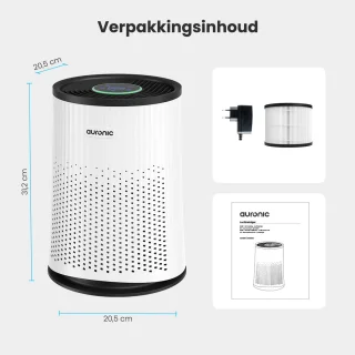 Auronic Compact Pro Luchtreiniger Wit
