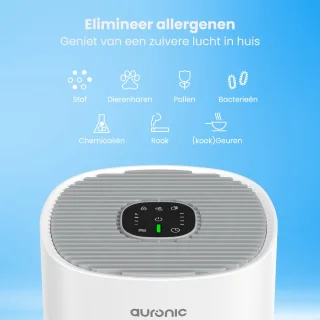 Auronic Fresh Luchtreiniger HEPA 13 Wit