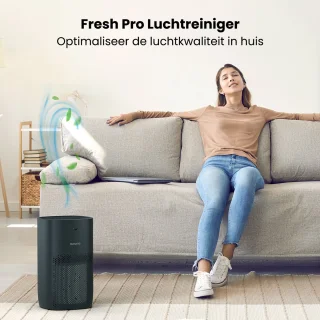Auronic Fresh Pro Luchtreiniger HEPA 13 Zwart
