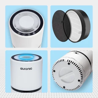 Auronic Luchtreiniger Air Purifier Wit 12 m²