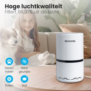Auronic Luchtreiniger Air Purifier Wit 12 m²