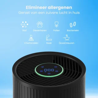 Auronic Luchtreiniger Compact Pro Zwart