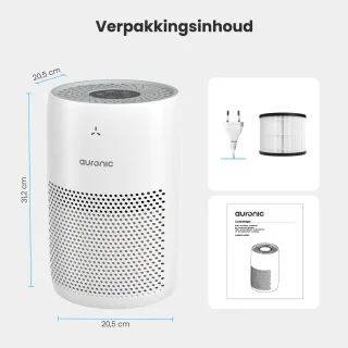 Auronic Luchtreiniger Compact Wit