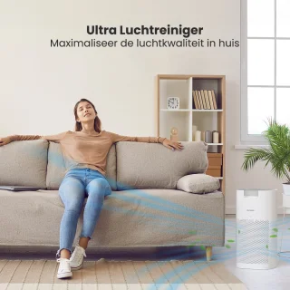 Auronic Ultra Luchtreiniger HEPA 13 Wit
