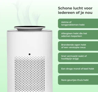 Ayma&Co Luchtreiniger Hepa 13 - 80m2