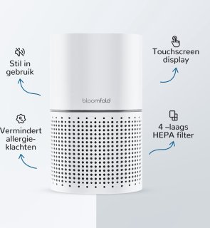 Wat vinden we goed aan de Bloomfold Luchtreiniger