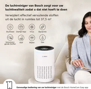 Wat vinden we goed aan de Bosch Air 2000i Luchtzuiveraar