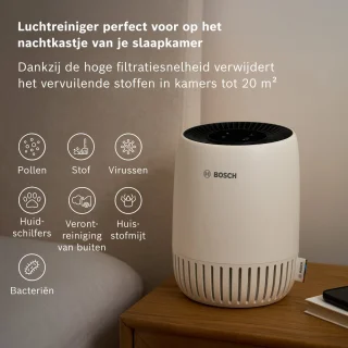 Wat vinden we goed aan de Bosch Air 500 Luchtreiniger