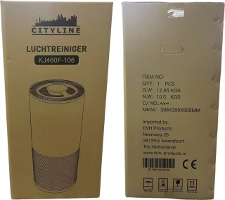Cityline Luchtreiniger Ultra 55m²