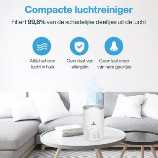 Clean Air Luchtreiniger Ionisator HEPA UV