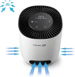 Clean Air Optima CA-502 Desktop HEPA Ionisator Luchtreiniger