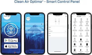 Clean Air Optima CA-502 Desktop HEPA Ionisator Luchtreiniger