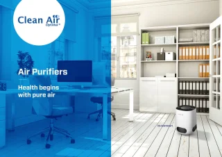 Clean Air Optima CA-502 Desktop HEPA Ionisator Luchtreiniger