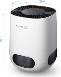 Clean Air Optima CA-502 Desktop HEPA Ionisator Luchtreiniger