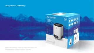 Clean Air Optima CA-502 Desktop HEPA Ionisator Luchtreiniger