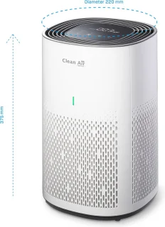 Clean Air Optima CA-505 Smart HEPA Ionisator Luchtreiniger