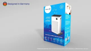 Clean Air Optima CA-510Pro Smart HEPA UV-C Ionisator Luchtreiniger
