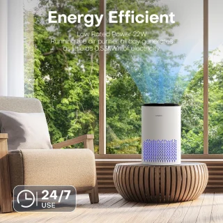 Conopu Luchtreiniger Aroma Diffuser met HEPA-filter