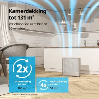 Coway Airmega 250S AP-1720G Luchtreiniger met HEPA-filter