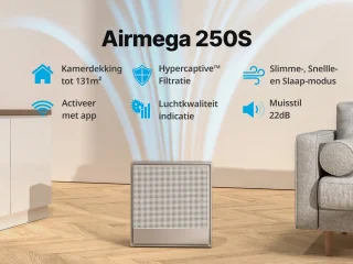Coway Airmega 250S AP-1720G Luchtreiniger met HEPA-filter