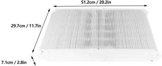 Dailygoods luchtreiniger filter vervanging