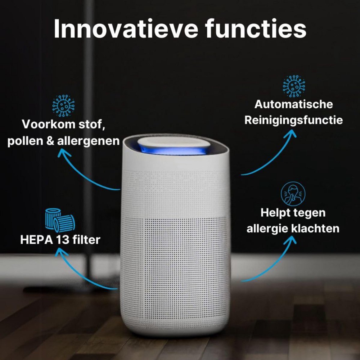 Wat vinden we goed aan de DailySupplies Air Purifier Luchtbevochtiger