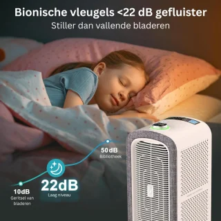 DailySupplies Air Purifier Luchtreiniger & Luchtbevochtiger