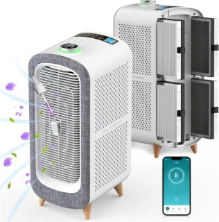 DailySupplies Air Purifier Luchtreiniger & Luchtbevochtiger