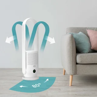 Wat vinden we goed aan de dive ARC Casual - 2-in-1 luchtreiniger en torenventilator