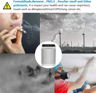 DrPhone AIR02 Luchtreiniger Zilver
