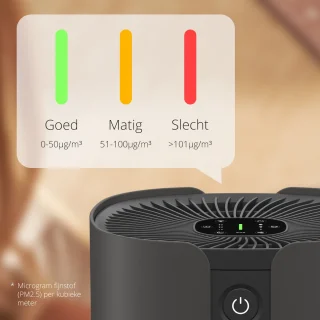Duux Bright 2 Smart Luchtreiniger Zwart