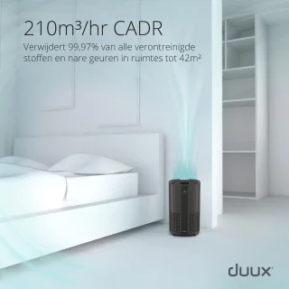 Duux Bright 2 Smart Luchtreiniger Zwart
