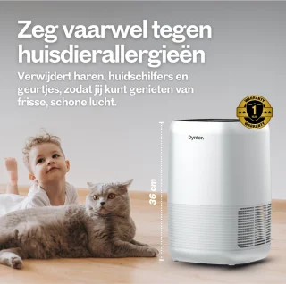 Dynter AirPure PA244 Luchtreiniger met HEPA Filter