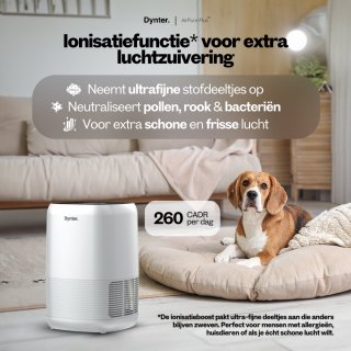 Dynter AirPure PA244 Luchtreiniger met HEPA Filter