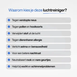 Wat vinden we goed aan de Dynter AirPure Plus Luchtreiniger (PA244)