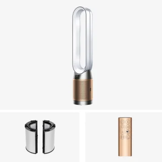 Dyson Purifier Cool PC2 De-NOx Luchtreiniger Ventilator Wit/Goud