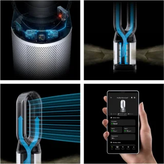 Dyson Purifier Hot+Cool HP1 Luchtreiniger Wit