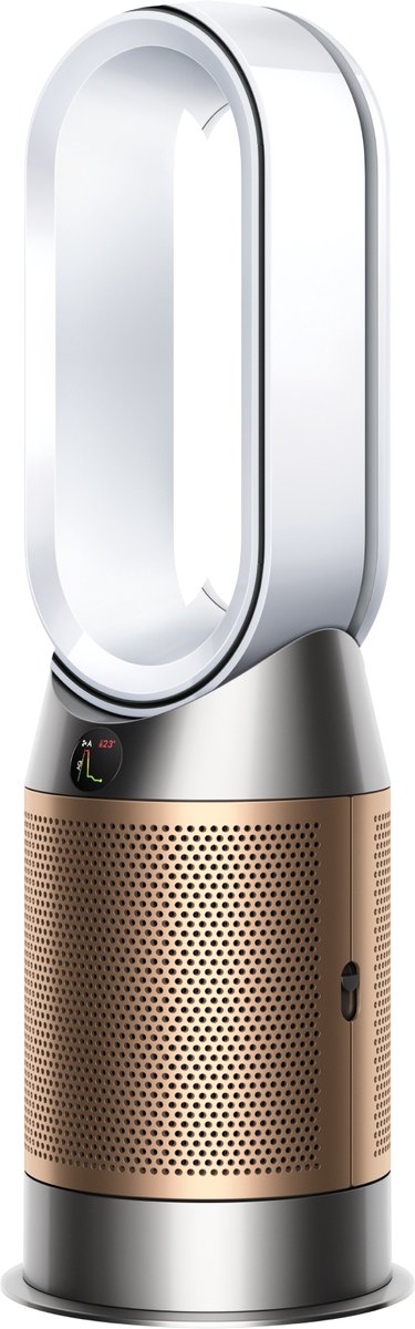 Wat vinden we goed aan de Dyson Purifier Hot+Cool HP2 De-NOx Luchtreiniger Wit/Goud