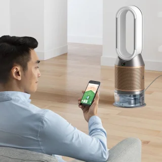 Dyson Purifier Humidify+Cool PH2 De-NOx luchtreiniger ventilator wit/goud