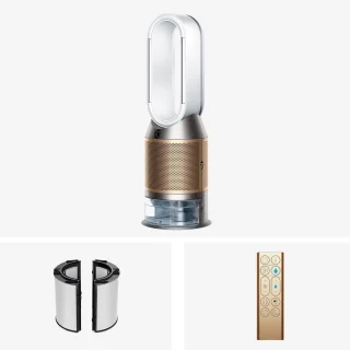 Dyson Purifier Humidify+Cool PH2 De-NOx luchtreiniger ventilator wit/goud