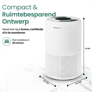 Emerio Luchtreiniger AP-132324 Wit