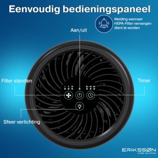 Erikssøn Luchtreiniger Prime HEPA 13 Air Purifier