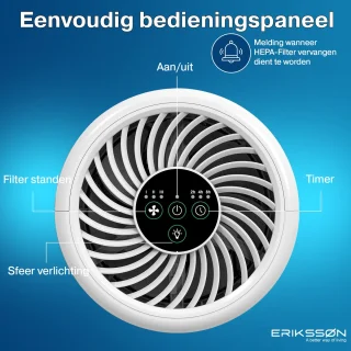 Erikssøn Luchtreiniger Prime Wit