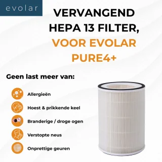 Evolar Pure4+ Filterset