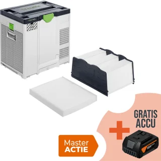 De Festool SYS-AIR M Luchtreiniger in één oogopslag